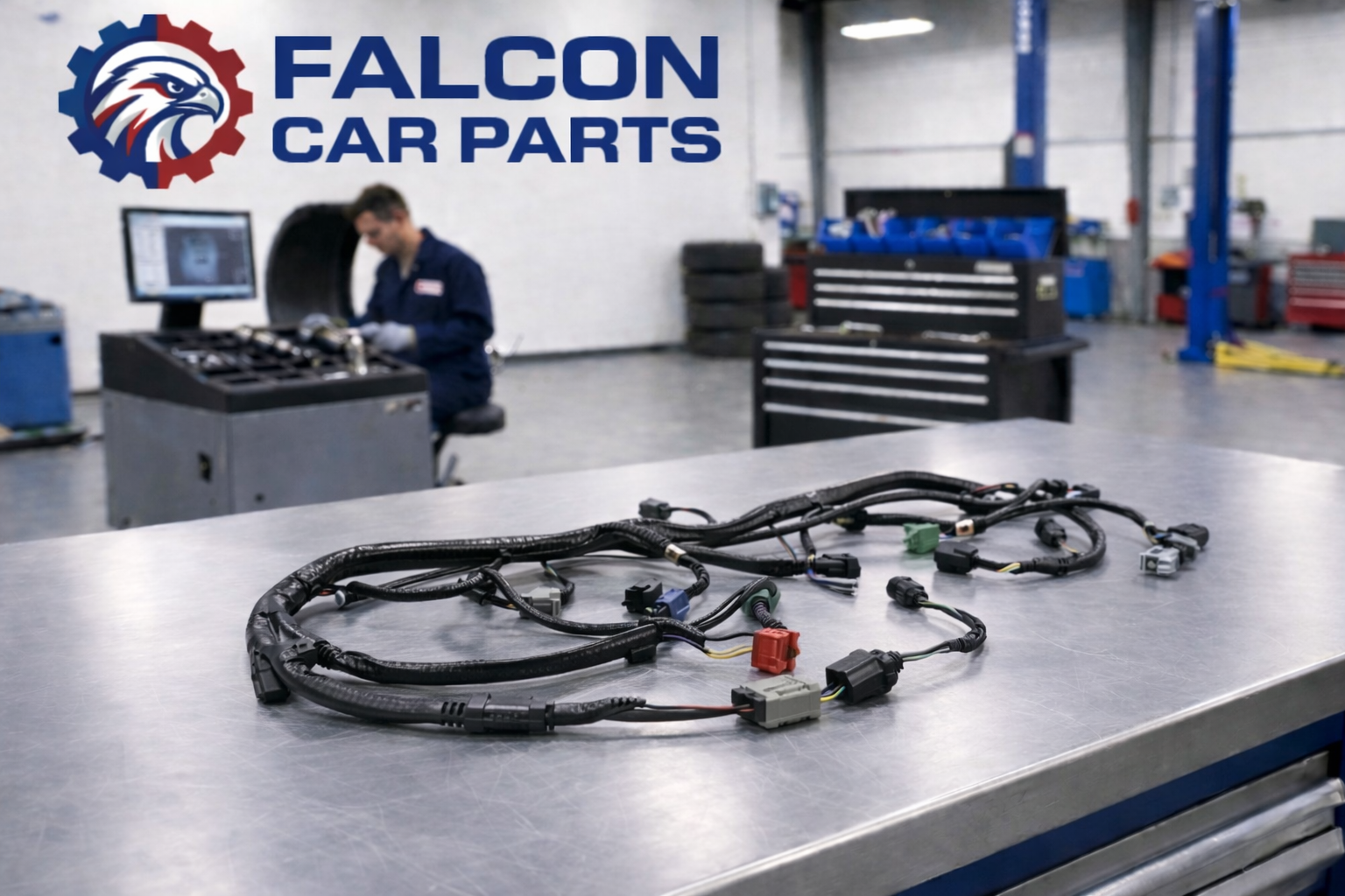 Technical inspection of an OEM engine wiring loom