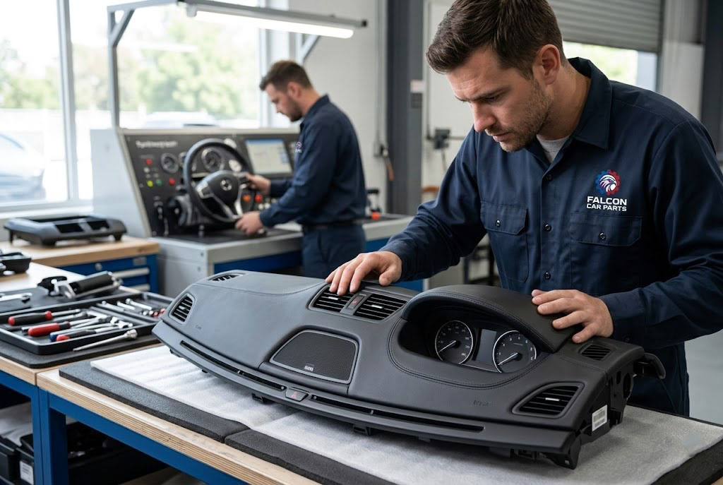 Pristine used OEM dashboard pad assembly