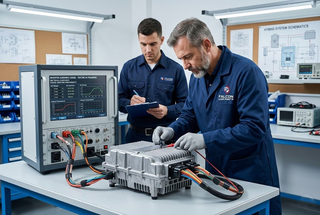 Tested used hybrid vehicle inverter assembly