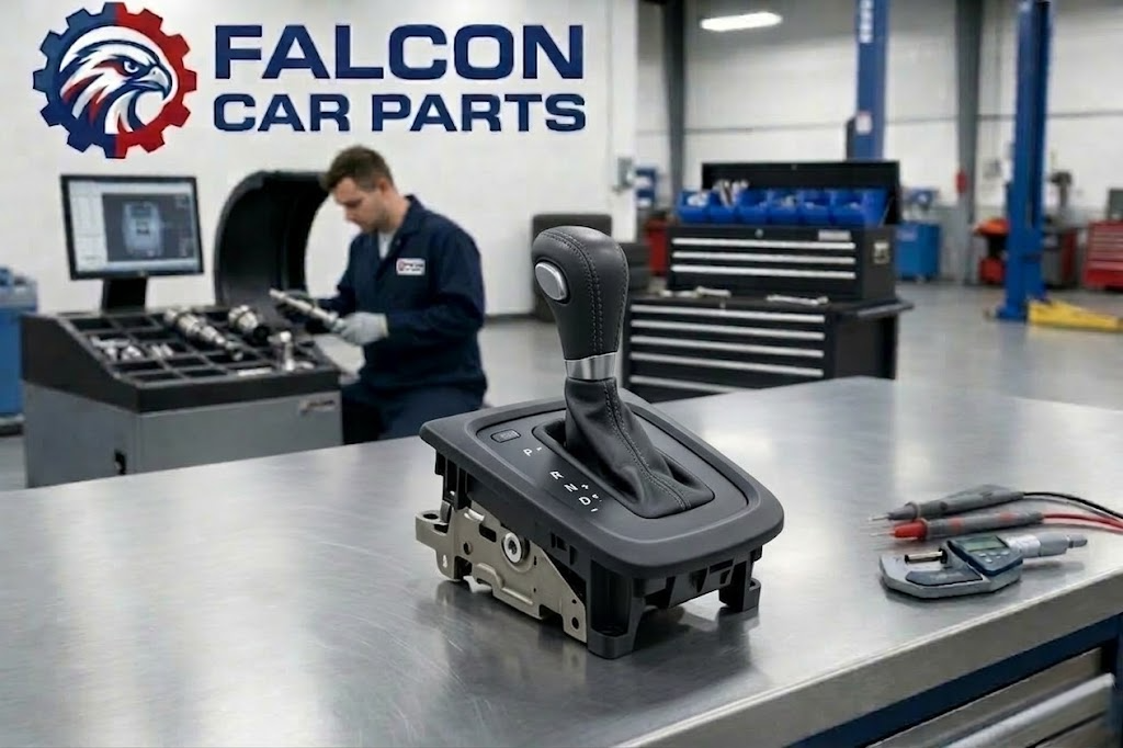 Tested used OEM floor shift assembly with clean electrical connectors