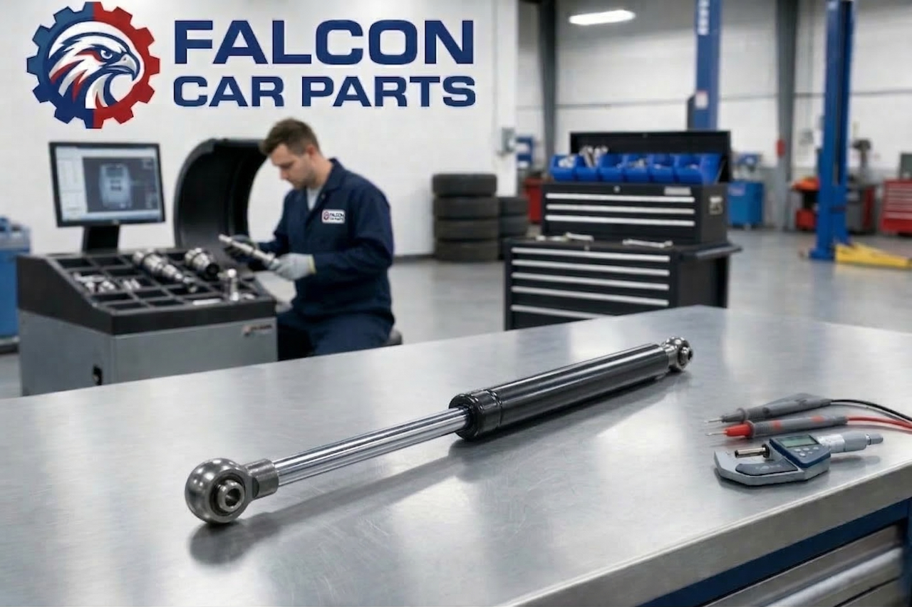 Tested used OEM hood shocks with clean chrome rods and connectors