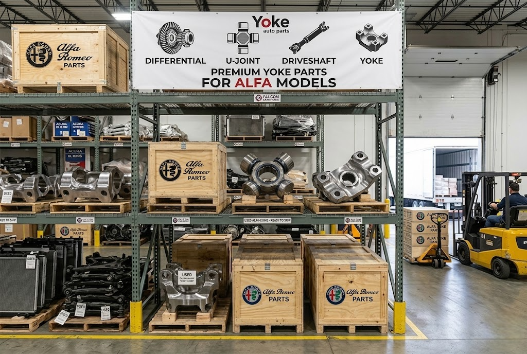 High quality used Alfa Romeo car parts inventory