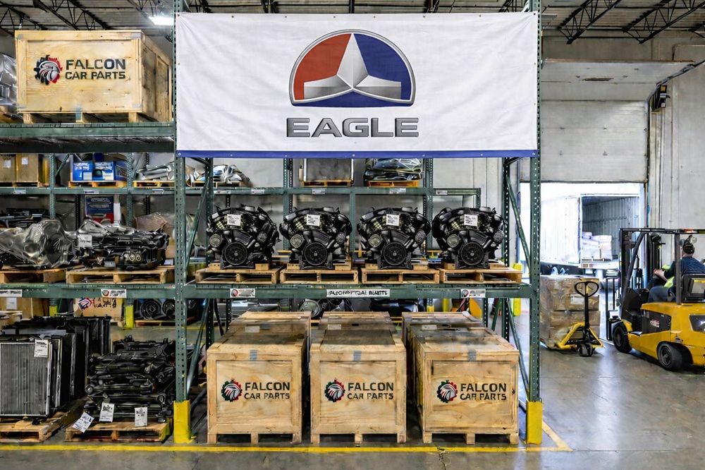 High quality used Eagle auto parts inventory