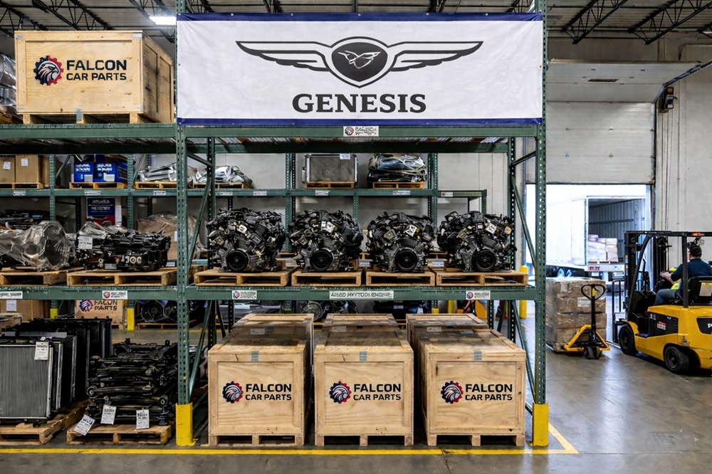 High quality used Genesis auto parts inventory