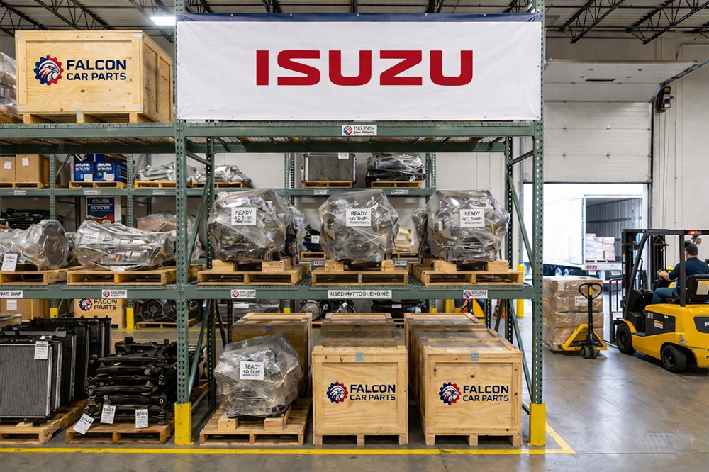 High quality used Isuzu car parts inventory