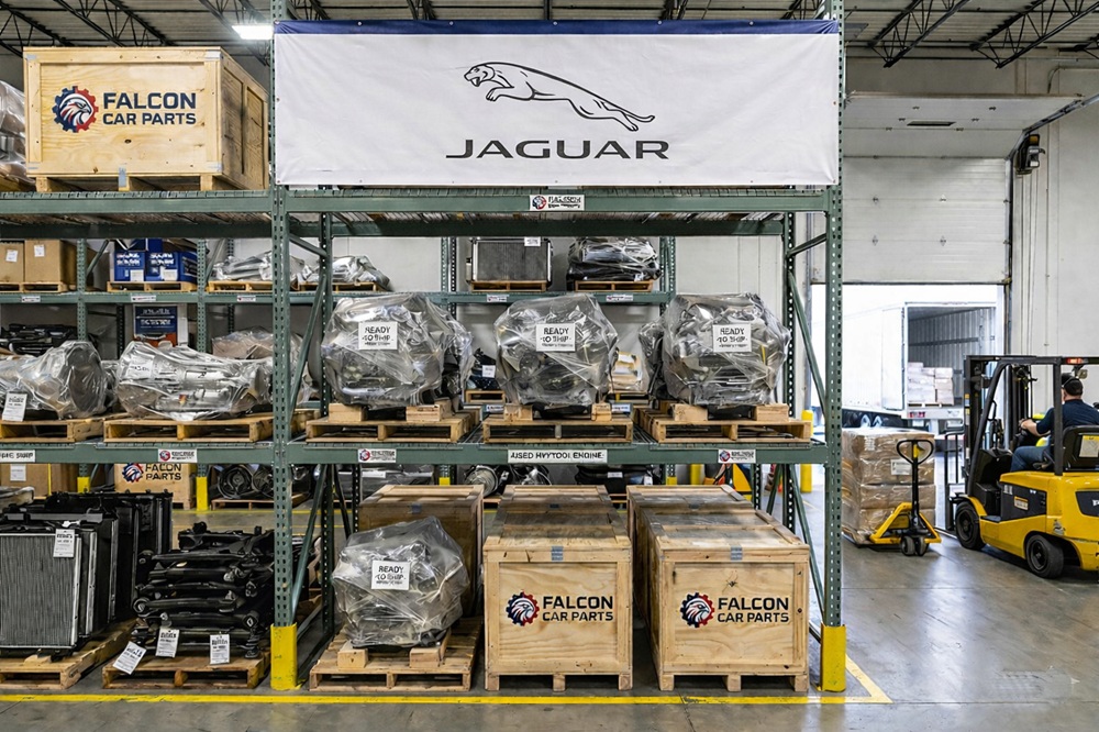 High quality used Jaguar car parts inventory