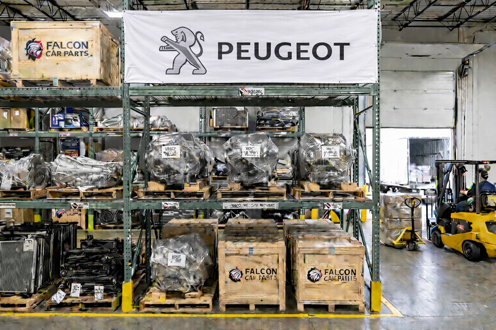 High quality used Peugeot car parts inventory