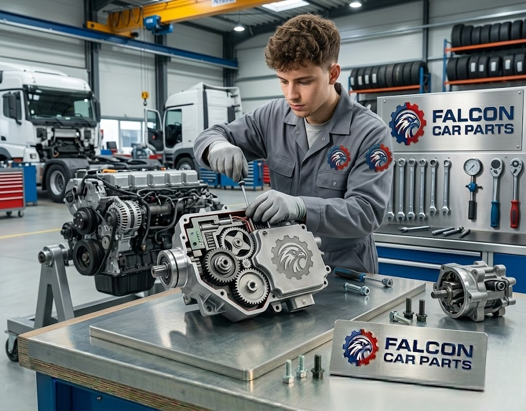 Technical inspection of a used OEM power steering pump