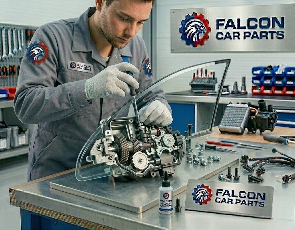 Quality inspected used OEM rear quarter window glass