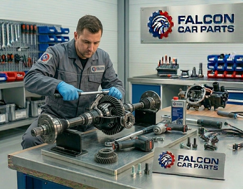Quality inspection of a used OEM rear axle assembly