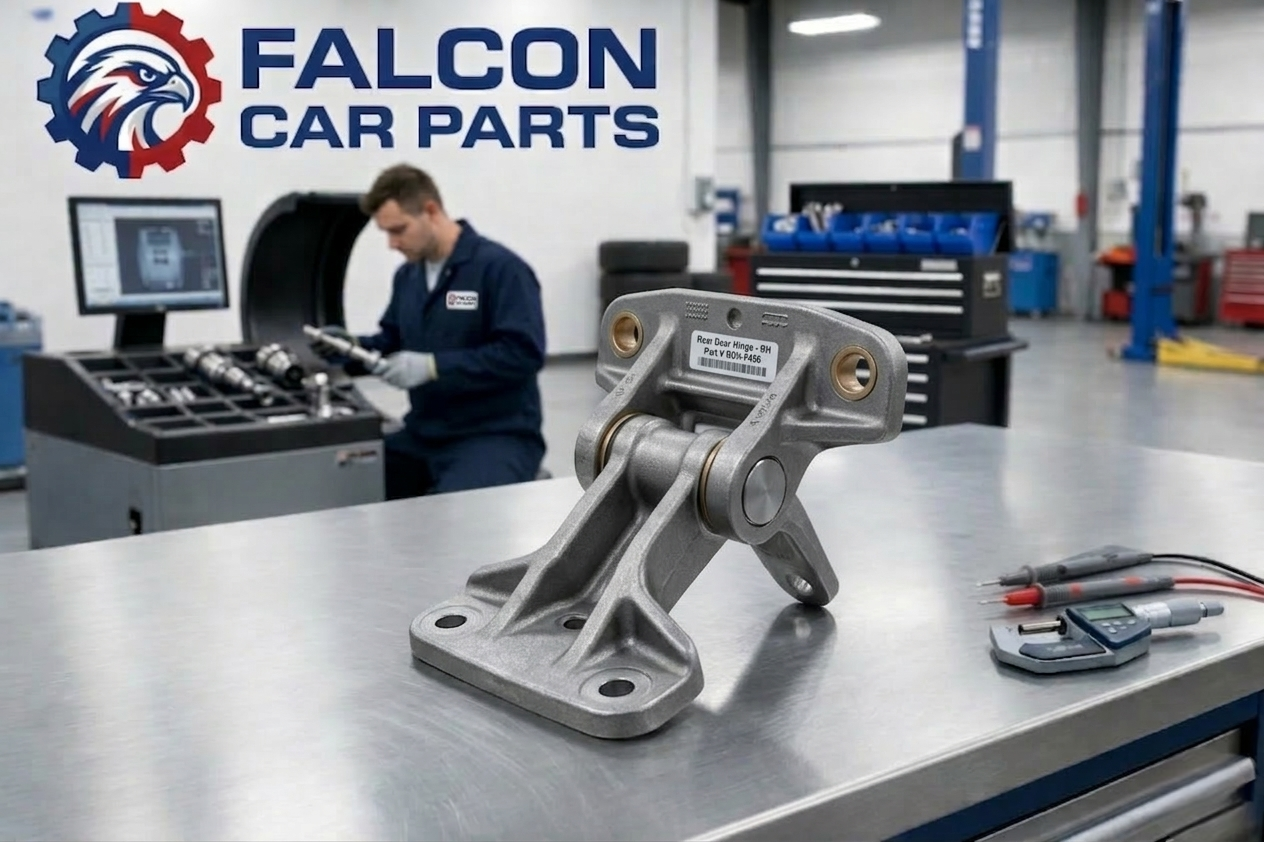 Technical check of used rear door hinges