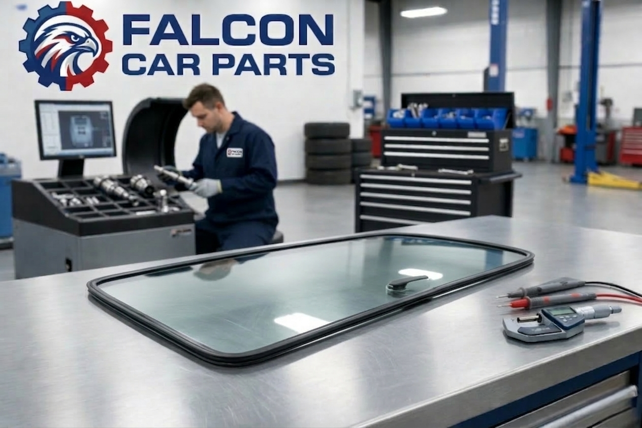 Quality inspection of a rear door window