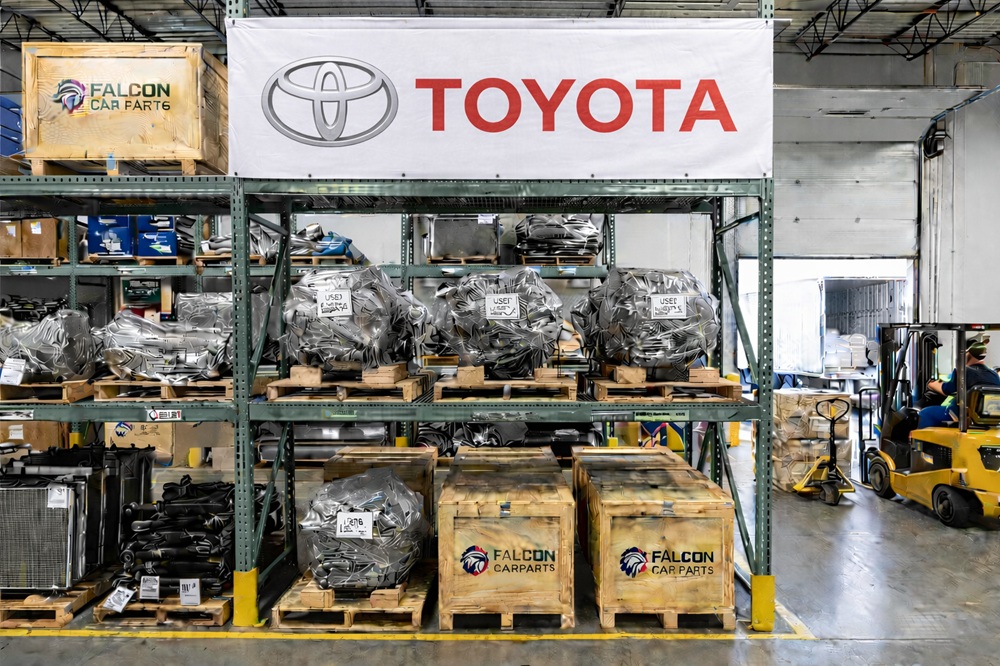 High quality used Toyota car parts inventory