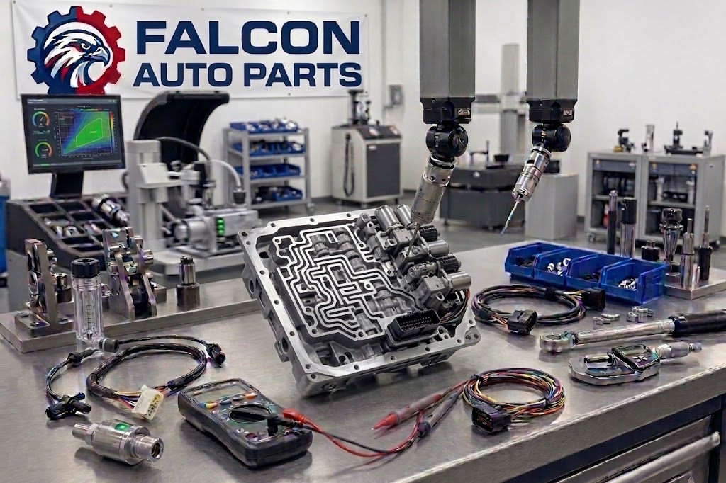 Technical inspection of a transmission valve body assembly