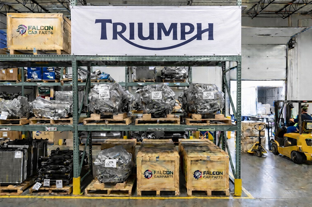 High quality used Triumph car parts inventory