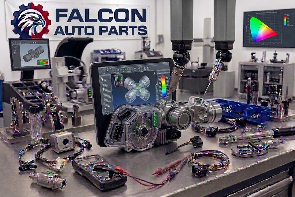 Technical inspection of a universal joint component