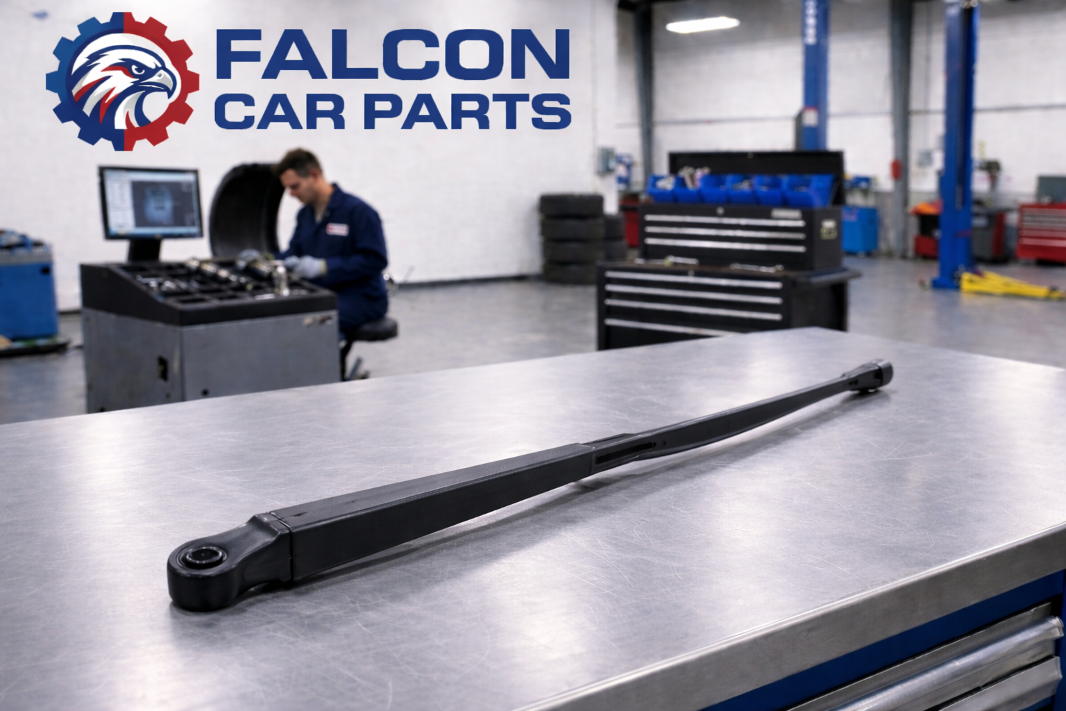 Technical inspection of an OEM automotive wiper arm